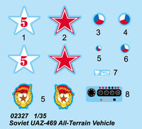1/35 Trumpeter Soviet UAZ-469 All-Terrain Vehicle - 2327
