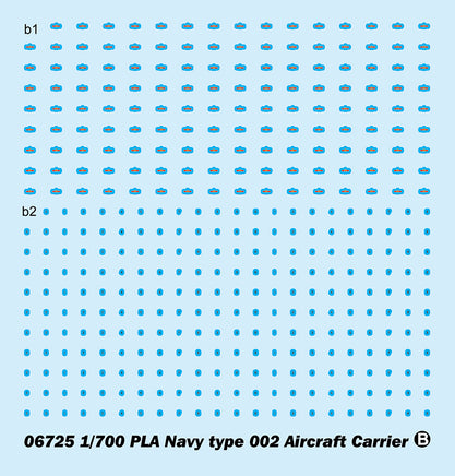 1/700 Trumpeter PLA Navy Type 002 Aircraft Carrier - 06725