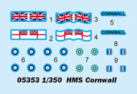 1/350 Trumpeter HMS Cornwall - 05353 - MPM Hobbies