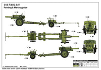 1/35 Trumpeter Soviet 122mm Howitzer 1938 M-30 - 2343