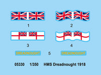 1/350 Trumpeter HMS Dreadnought 1918 - 05330