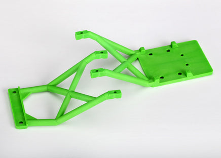 Traxxas Skid Plates Front & Rear (Green) 3623A