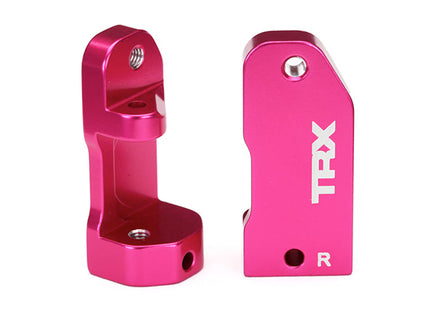 Traxxas Caster Blocks 30-Degree Pink-Anodized 3632P