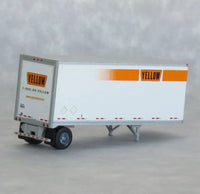 N Scale Trainworx Yellow 28′ Trailer Road #202735 -42885-01 - MPM Hobbies
