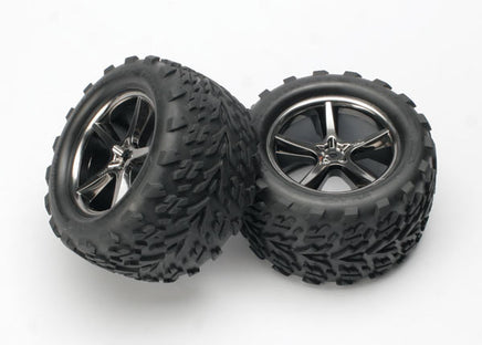 Traxxas Gemini Black Chrome Wheels 5374A