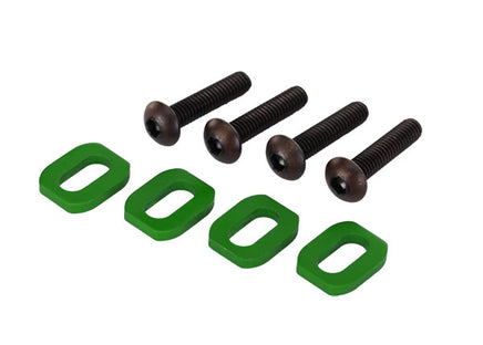 Traxxas Washers Motor Mount Aluminum (Green) 7759G