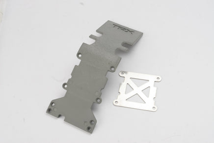 Traxxas Rear Skidplate Plastic Gray 4938A