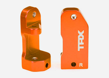 Traxxas Caster Blocks 30-Degree Orange-Anodized 3632T