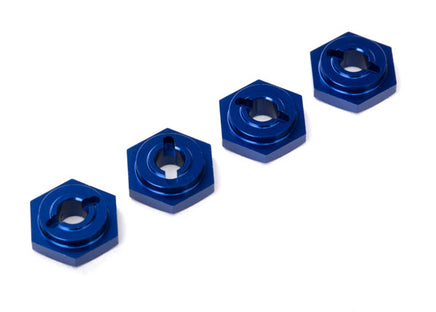 Traxxas Wheel Hubs Hex Aluminum (Blue) 7154X