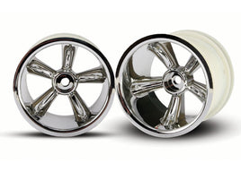 Traxxas Pro-Star Chrome Wheels (2) 4172