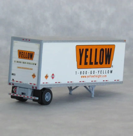N Scale Trainworx Yellow 28′ Trailer Road #117890 - 42885-05 - MPM Hobbies