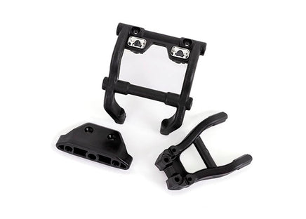 Traxxas Wheelie Bar Mounts/Rear Skidplate 6777X