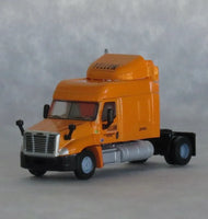 N Scale Trainworx Yellow Freightliner Cascadia Road #34909 - 42585-01