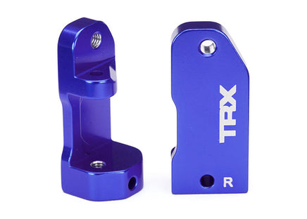 Traxxas Caster Blocks 30-Degree Blue-Anodized 3632A