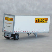 N Scale Trainworx Yellow 28′ Trailer Road #130722 - 42885-08 - MPM Hobbies