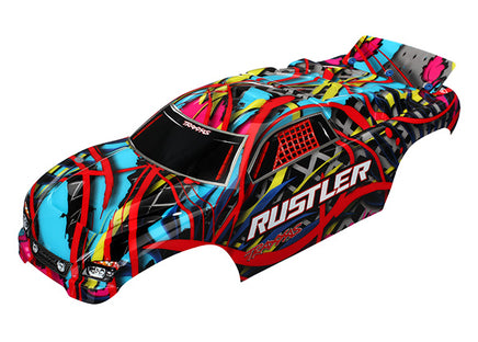 Traxxas Body Rustler Hawaiian Graphics 3749