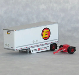 N Scale Trainworx Estes 28′ Trailer Road #295494 - 42894-02 - MPM Hobbies