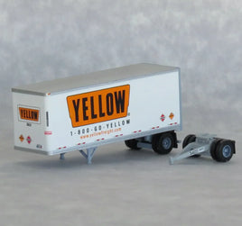 N Scale Trainworx Yellow 28′ Trailer Road #117890 - 42885-05 - MPM Hobbies
