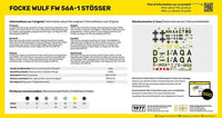 1/72 Heller Focke Wulf FW 56A-1 Stösser - MPM Hobbies