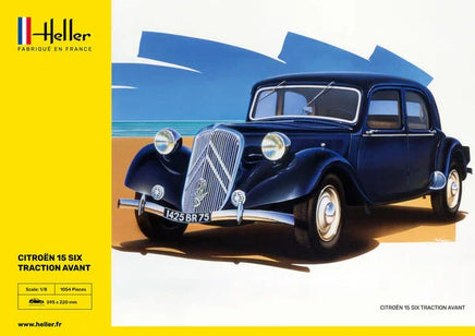 1/8 Heller Citroen 15 SIX Traction Avant - MPM Hobbies