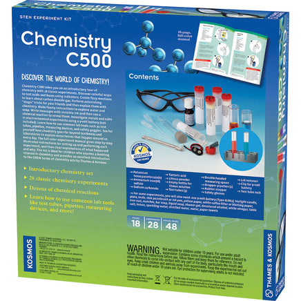 Thames & Kosmos Chemistry C500 STEM Experiment Kit 665012