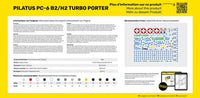 1/48 Heller Pilatus PC-6 B2/H2 Turbo Porter STARTER KIT - MPM Hobbies
