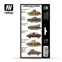 Vallejo 17ml Set of 8 Italian WWII Regio Esercito Camo Colors - 71645