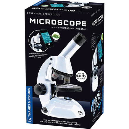 Thames & Kosmos Essential STEM Microscope w/Smartphone Adapter 678005