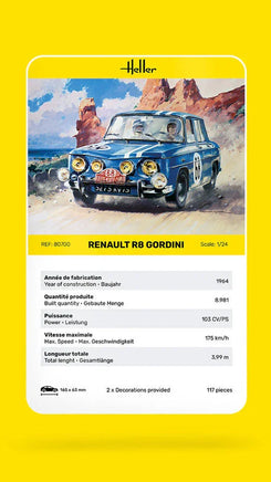 1/24 Heller Renault R8 Gordini - MPM Hobbies