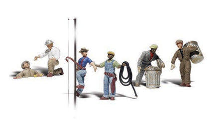 O Scale Woodland City Workers 2742