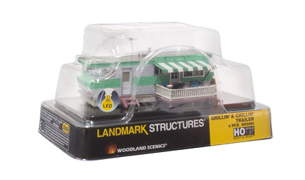 HO Woodland Grillin' & Chillin' Trailer 5060 - MPM Hobbies