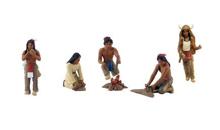 Woodland Native Americans Scene Setters 4443