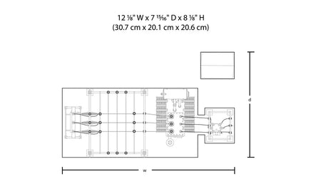 O Woodland Substation Built 2283 - MPM Hobbies