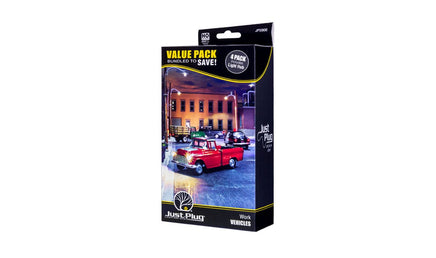 HO Woodland Work Vehicle Value Pack 5906