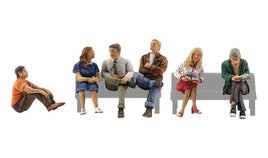 O Scale Woodland People Sitting 2759 - MPM Hobbies