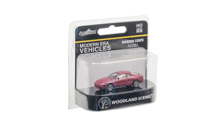 HO Woodland Maroon Coupe 5361 - MPM Hobbies