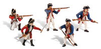 Woodland Revolutionary War Soldiers Scene Setters 4454