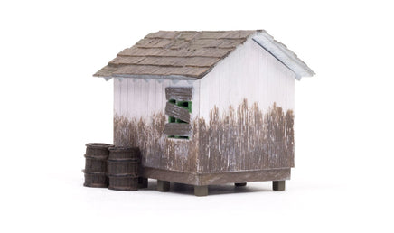 O Scale Woodland Wood Shack 5858