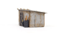 HO Woodland Tin Shack 5056 - MPM Hobbies