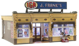 HO Woodland J. Frank's Grocery 5050 - MPM Hobbies