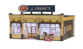 O Scale Woodland J. Frank's Grocery 5851 - MPM Hobbies