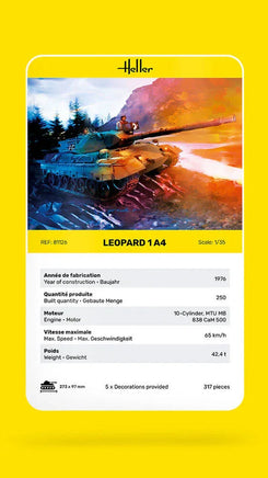 1/35 Heller Leopard 1A4 - MPM Hobbies