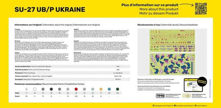 1/72 Heller Sukhoi SU-27 UB/P Ukraine - MPM Hobbies
