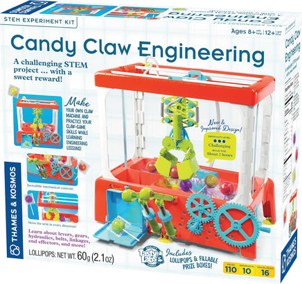 Thames & Kosmos Candy Claw Machine Arcade Game Maker Lab STEM Experiment Kit (D) 550103