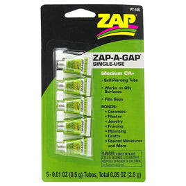Zap Zap-A-Gap CA+ Single Use 105 - MPM Hobbies