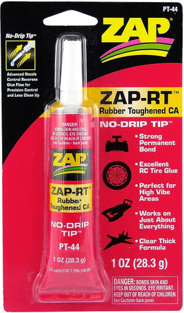 Zap 1 oz. Rubber Toughened CA 44 - MPM Hobbies