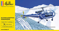 1/72 Heller SA 316 Alouette III Gendarmerie - MPM Hobbies