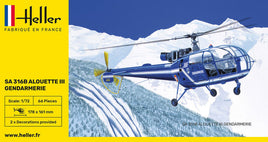 1/72 Heller SA 316 Alouette III Gendarmerie