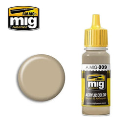A.Mig-0009 ACRYLIC COLOR RAL 7027 Sandgrau - MPM Hobbies