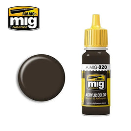 A.Mig-0020 ACRYLIC COLOR 6K Russian Brown - MPM Hobbies
